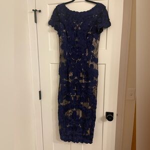 J S Collections Midi Dress Size 8